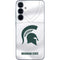 Michigan State University White Jersey Galaxy A35 5G Skin