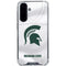 Michigan State University White Jersey Galaxy A36 5G Clear Case
