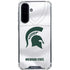 Michigan State University White Jersey Galaxy A36 5G Clear Case