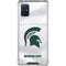 Michigan State University White Jersey Galaxy A51 5G Clear Case