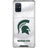 Michigan State University White Jersey Galaxy A51 5G Clear Case