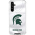 Michigan State University White Jersey Galaxy A54 5G Clear Case
