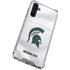 Michigan State University White Jersey Galaxy A54 5G Clear Case