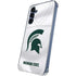 Michigan State University White Jersey Galaxy A55 5G Clear Case