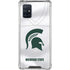 Michigan State University White Jersey Galaxy A71 5G Clear Case
