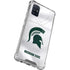 Michigan State University White Jersey Galaxy A71 5G Clear Case