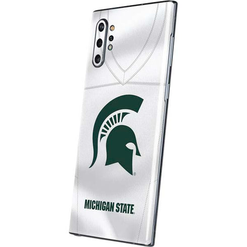 Michigan State University White Jersey Galaxy Note 10 Plus Skin