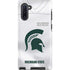 Michigan State University White Jersey Galaxy Cases