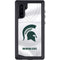 Michigan State University White Jersey Galaxy Note 10 Waterproof Case