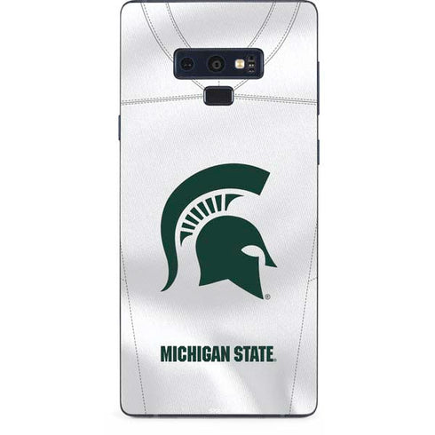 Michigan State University White Jersey Galaxy Note 9 Skin