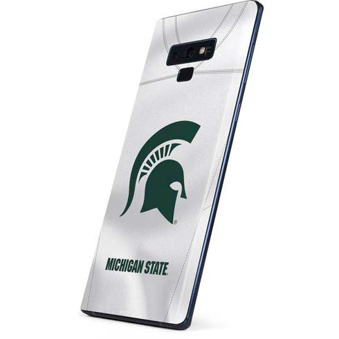 Michigan State University White Jersey Galaxy Note 9 Skin