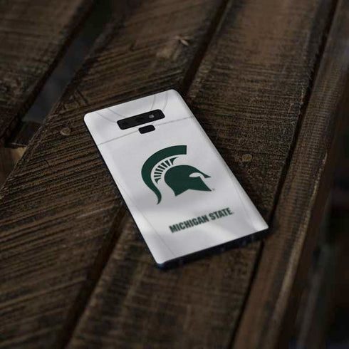Michigan State University White Jersey Galaxy Note 9 Skin