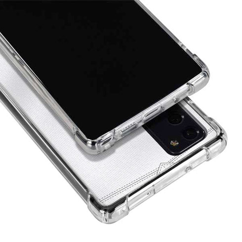 Michigan State University White Jersey Galaxy Note20 5G Clear Case