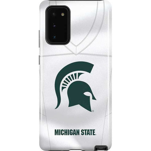 Michigan State University White Jersey Galaxy Note20 5G Pro Case
