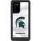 Michigan State University White Jersey Galaxy Note20 5G Waterproof Case