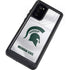 Michigan State University White Jersey Galaxy Note20 5G Waterproof Case