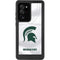 Michigan State University White Jersey Galaxy Note20 Ultra 5G Waterproof Case