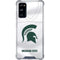 Michigan State University White Jersey Galaxy S20 FE Clear Case