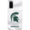 Michigan State University White Jersey Galaxy S20 Lite Case
