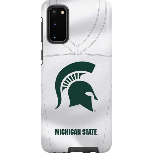 Michigan State University White Jersey Galaxy S20 Pro Case