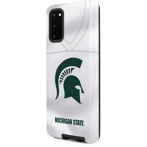 Michigan State University White Jersey Galaxy S20 Pro Case