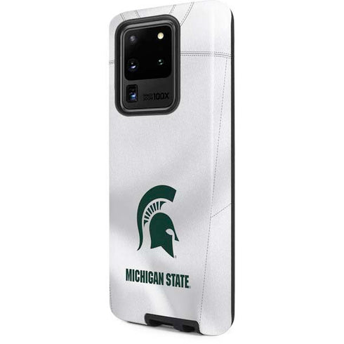Michigan State University White Jersey Galaxy S20 Ultra 5G Pro Case