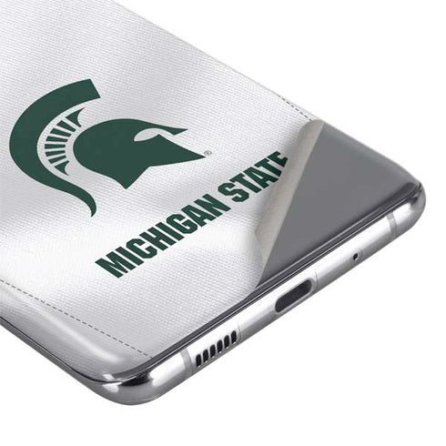 Michigan State University White Jersey Galaxy S20 Ultra 5G Skin