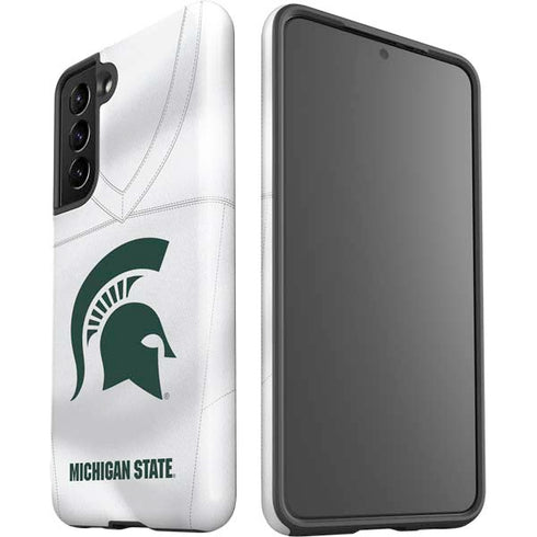 Michigan State University White Jersey Galaxy S21 5G Pro Case