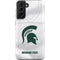 Michigan State University White Jersey Galaxy S21 FE Pro Case