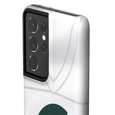 Michigan State University White Jersey Galaxy S21 Ultra 5G Pro Case