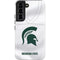 Michigan State University White Jersey Galaxy S22 Pro Case