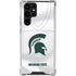 Michigan State University White Jersey Galaxy S22 Ultra Clear Case