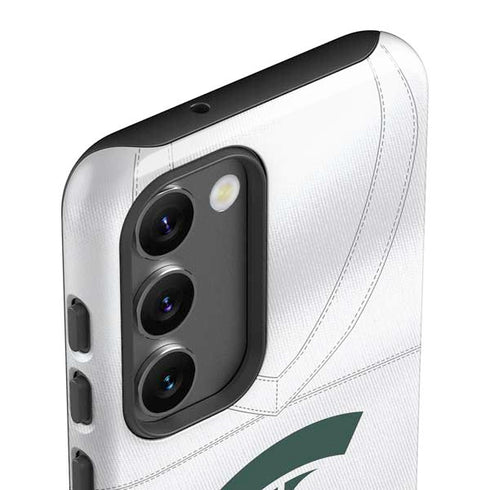 Michigan State University White Jersey Galaxy S23 Plus Pro Case