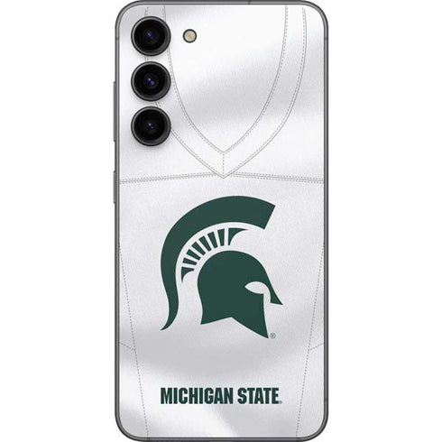 Michigan State University White Jersey Galaxy S23 Plus Skin