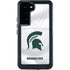 Michigan State University White Jersey Galaxy S23 Plus Waterproof Case