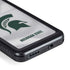 Michigan State University White Jersey Galaxy S23 Plus Waterproof Case