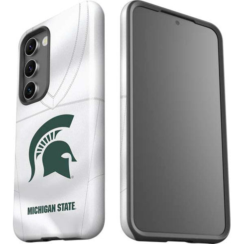 Michigan State University White Jersey Galaxy S23 Pro Case
