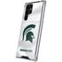 Michigan State University White Jersey Galaxy S23 Ultra Clear Case