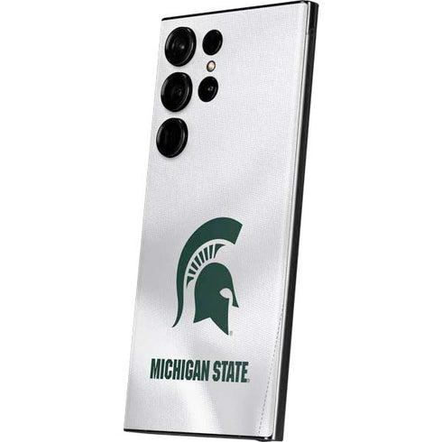 Michigan State University White Jersey Galaxy S23 Ultra Skin
