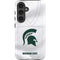 Michigan State University White Jersey Galaxy S25 Impact Case