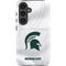 Michigan State University White Jersey Galaxy S24 Impact Case