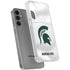 Michigan State University White Jersey Galaxy S24 Plus Clear Case