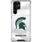 Michigan State University White Jersey Galaxy S24 Ultra Clear Case