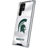 Michigan State University White Jersey Galaxy S24 Ultra Clear Case