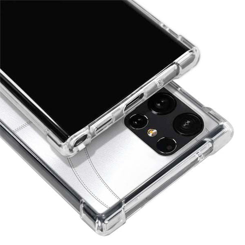 Michigan State University White Jersey Galaxy S24 Ultra Clear Case