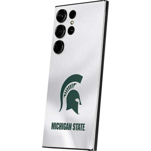 Michigan State University White Jersey Galaxy S24 Ultra Skin