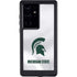 Michigan State University White Jersey Galaxy S24 Ultra Waterproof Case