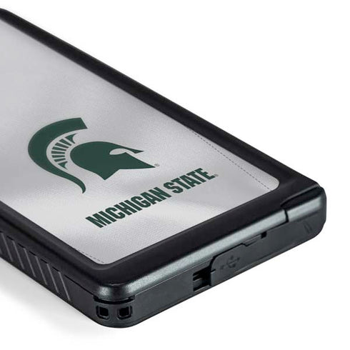 Michigan State University White Jersey Galaxy S24 Ultra Waterproof Case