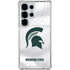 Michigan State University White Jersey Galaxy S25 Ultra Clear Case