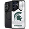 Michigan State University White Jersey Galaxy S26 Kickstand Case